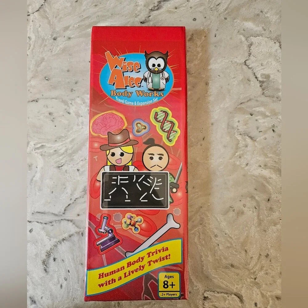 Wise Alec Body  Works STEM Board Game Expansion & Travel Set